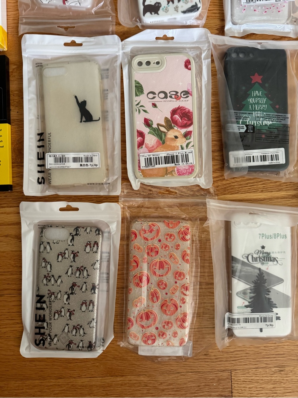 29 Assorted iPhone 7/8+ Phone Case Pack + Glass Protective Screens - Picture 4 of 8